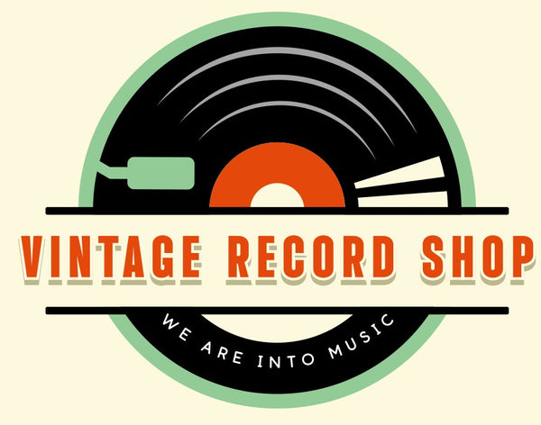 Vintage record shop